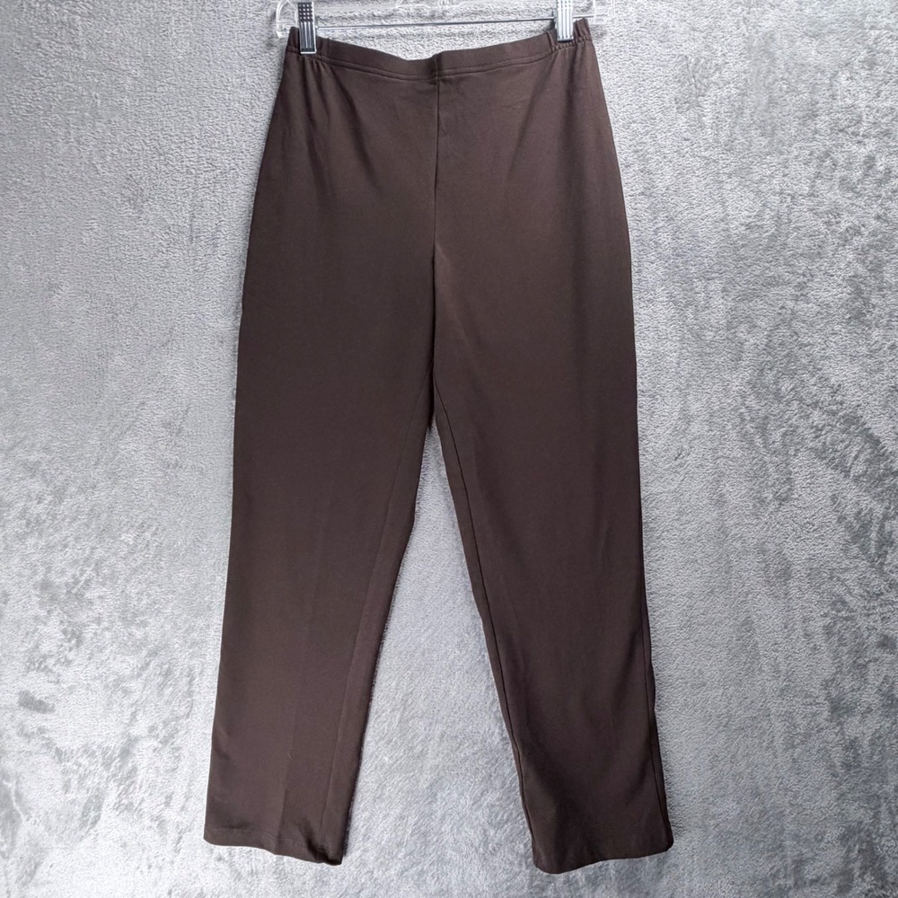 Women with Control Pants Small Petite Brown Tummy Control Stretch Crop 2 Pairs - Picture 6 of 16